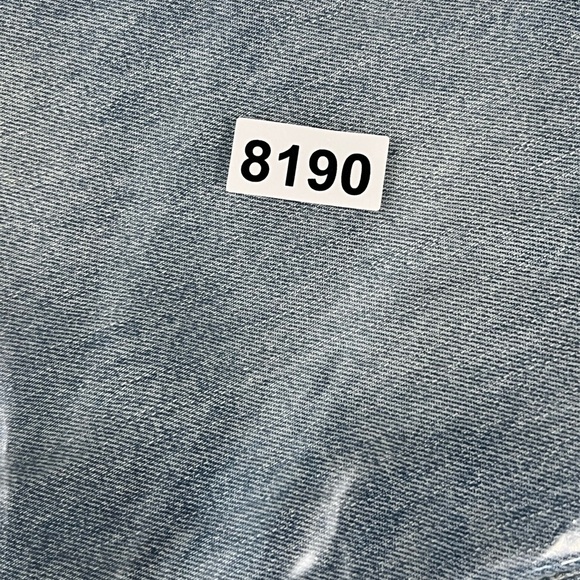 INSANE Y2K Affliction Black Premium BLAKE 34 Long Patch Distressed Jeans AC/DC - Picture 14 of 16